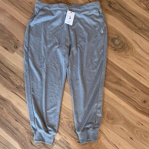 Nike Women Light Gray Sweatpants